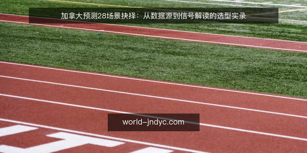 加拿大预测28场景抉择:从数据源到信号解读的选型实录 — 决策前置:明确场景与约束 配图